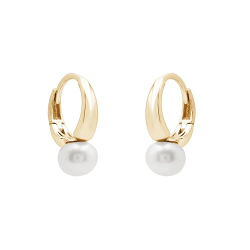 Créoles argent 925 et perle 8mm : le cadeau idéal et élégant pour femme