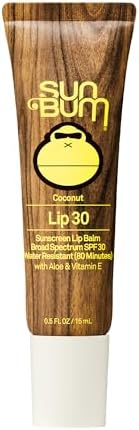 Sun Bum SPF 30 Coconut Sunscreen Lip Balm, Clear - 0.5 oz