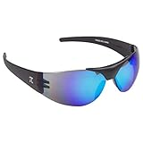 Die Linsen aus bruch- und splitterfestem Polycarbonat mit 100 % UV-400 sorgen für maximalen Schutz bei starker Sonneneinstrahlung.