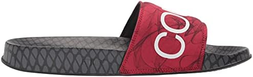 DC Men's Slide SE Sandal, Black/RED Print, 14 | Image 4