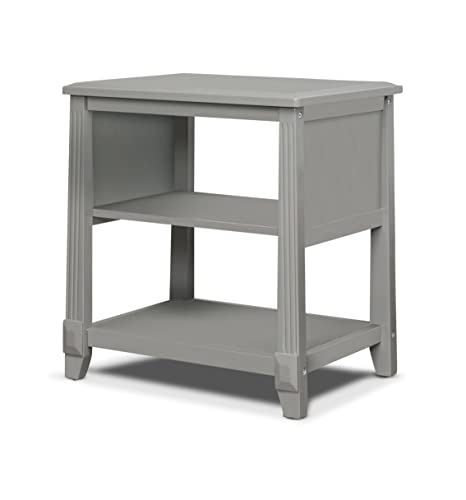 Image of Sorelle Furniture Berkley Baby Dresser - Dresser for Nursery, Kids Bedroom Furniture, Dresser Drawers, Nightstand for Child's Room with Drawers, Nursery Furniture for Infant-Weathered Gray
