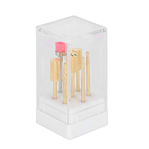 Set de 7 piezas de fresas para uñas de tungsteno miniatura 1