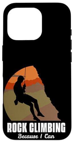 Funny Rock Climbing Mountaineering Rock Climber Gift �X�}�z�P�[�X iPhone 16 Pro �p