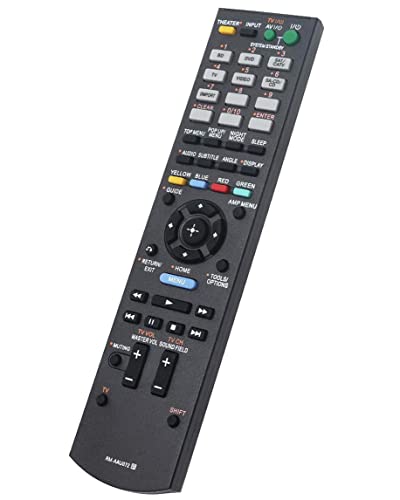 Replacement Remote Fit for Sony AV Receiver Home Theater Audio System HT-CT150 HT-CT150HP HT-CT350 STR-DN610 STR-DH830 SA-WCT150 HT-SS370 HT-CT150 HT-SF470 HT-AS5 STR-KS370 Remote RM-AAU072 RM-AAU071 - Image 2