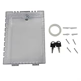 Installation simple : facilement montable sans retirer le thermostat, cette boîte de verrouillage offre un processus de configuration simple, qu'elle soit installée horizontalement ou verticalement.