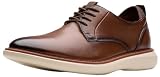 Clarks Men's Brantin Plain Oxford, Dark Tan...