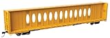 Pista H0 Walthers Carril H0 – Vagón de mercancías de 72 pulgadas Centerbeam Flatcar Trailer Train TTZX
