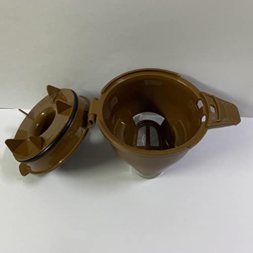 Bothyi Coffee Brew Basket Easy To Clean Wear Resistant Replacement Parts Washable Reusable Single Serve Brew Replacement Coffee Basket For Home #TOP4