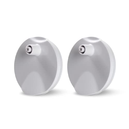 Image of Membrane Caps for Wearable Breast Pumps & Collection Cups - Turn Idaho Jones, Momcozy, Tsrete, Kmaier Pumps into Collection Cups Compatible with Medela, Spectra, Pumpables - Pump Compatibility Adapter