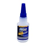 CECCORP Cyanoacrylate Super Glue Adhesive C-Bond – High Viscosity, Thick - Super Bonding, Fast Cure, Designed for bonding Hard/Soft Plastics and Rubber, Metal, Ceramic, Glass - 1.05 Oz