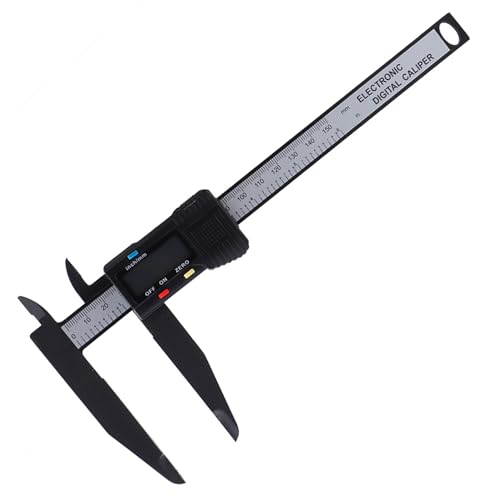 Pied à Coulisse, 150Mm Isolé Pied à Coulisse électronique Numérique Règle en Carbone avec Outil de Mesure à Longue Mâchoire Pied à Coulisse électronique 300Mm