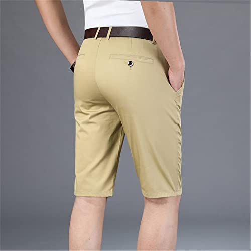 Short de golf classique Haitpant de coupe impeccable gris bleu marine taille 58