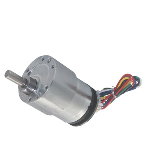 Moteur à engrenages CC JGB37-520B 24V 12RPM avec encodeur rotatif