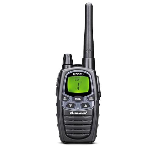 Talkie Walkie Midland G7 Pro pour randonnée et sorties en plein air