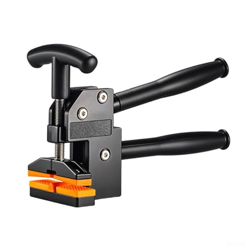Besttoolifes Tagliapiastrelle manuale con meccanismo a pressione regolabile, pinze per piastrelle resistenti, per ceramica, vetro, marmo, quarzo, taglio microcristallino di piastrelle (arancione)