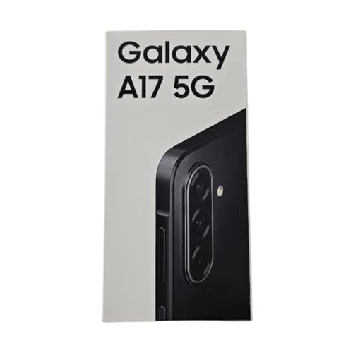 Samsung Galaxy A17 5G A176 Dual Sim 4GB RAM 128GB - Black (SM-A176BZKAEUE) - [Versions italienne, hongroise, polonaise, roumaine, autrichienne et suisse]
