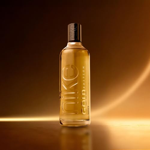 Image of Nike - Gold Edition 200 Ml, Men'S Perfume, Gold Edition Cologne, Scented And Spray Format, Men'S Eau De Toilette, Elegant, Fresh And Powerful, Aromatic Cologne And Long Lasting