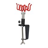 Solution d'organisation des outils : la pince en forme de C adhère fermement au bord de votre établi, offrant une stabilité fiable pour différents styles d'aérographe, y compris les aérographes alimentés par siphon et les aérographes à gâchette sans nécessiter de matériel de montage supplémentaire