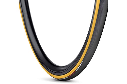 Buitenband Vredestein Fortezza Senso Superiore Black/Transparent-Yellow 700x28C / 28-622