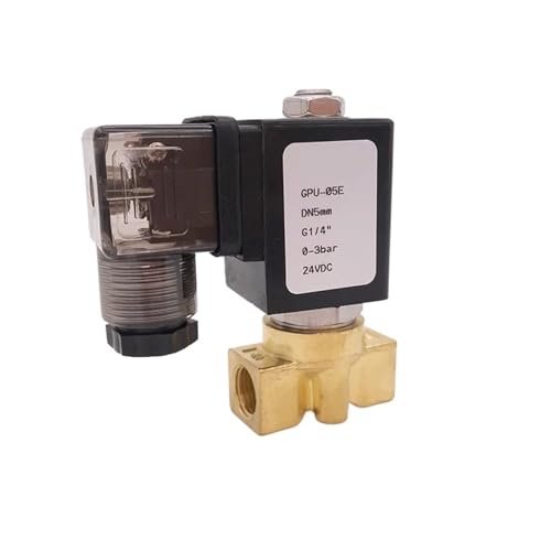 Électrovanne 5mm normalement fermée étanche en EPDM DC24V