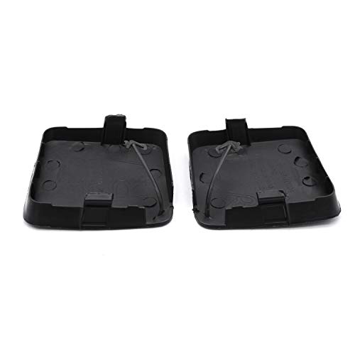 Ajcoflt 2Pcs Frente Esquerda Direita Bumper Bumper Hook Eye Cover Cap Substituição para Toyota RAV4