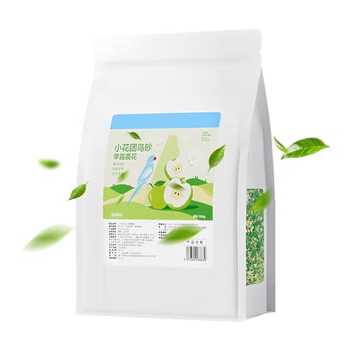 Vogelkäfig-Einstreu, saugfähiger Sand, 4,5 kg Käfigeinlage mit Feuchtigkeitssperre, natürliches Mineralgranulat mit Finish, Voliereneinstreu, einfache Reinigung, Sittich,