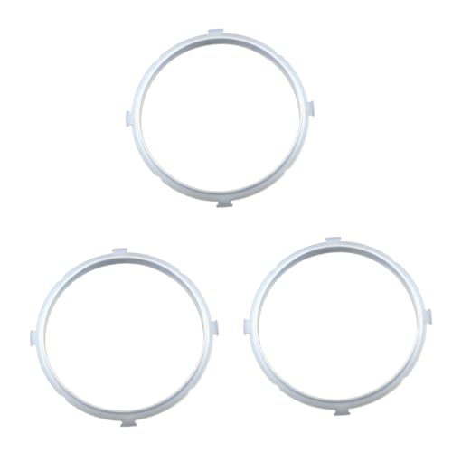 Ciieeo 3 piezas de anillo de sellado para olla a presión eléctrica, repuestos a prueba de fugas miniatura 6