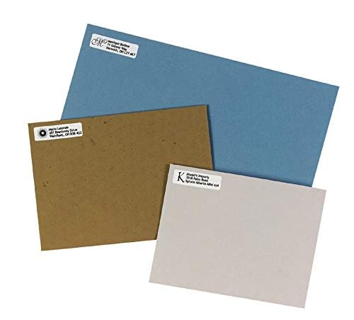 Avery White Rectangle Labels with Easy Peel for Laser/Inkjet Printers, 1-3/4" x 1/2", 8000 Labels, Permanent (5167) Made in Canada image 7