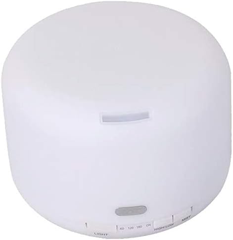 MythGeek 500ml Aroma Essential Oil Diffuser Ultrasonic Air Humidifier with 4 Timer Settings 7 LED Color Changing Lamps