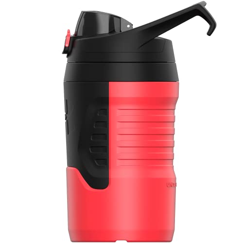 Image of Under Armour 32 oz Insulated Water Bottles - Sports Water Jug with Handle, Fence Hook, Leak Resistant for Baseball, Football & More, 32 oz Water Bottles, Sports Water Bottle Insulated