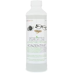 Jabon Xiaomi Purivita - Líquido para limpiador ultrasónico-baño ultrasónico, para gafas, dentaduras postizas, joyas 500ml