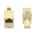 rhinocables - RJ45 Crossover Adapter| Cat5e Ethernet Adapter for Network Conversion | Seamless Connectivity with Cat 5 Connectors | Ideal for changing standard ethernet to direct link crossover