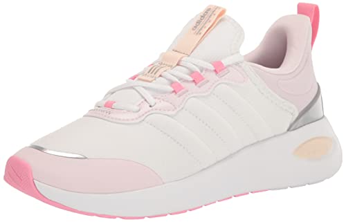 adidas Damen Puremotion Mountainous Laufschuh, Ftwr White/Ftwr White/Snappily Purple, 41 EU thumbnail