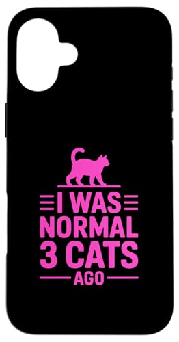I Was Normal 3 Cats Ago �X�}�z�P�[�X iPhone 16 Plus �p