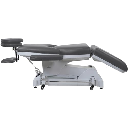 Spa Source Reminisce | 4 Motor Exam Bed | Fully Electric Treatment Table | Built-in Wheels for Easy Mobility | Free Hand Remote Included | Beauty Bed and Spa Equipment - Thumbnail 4