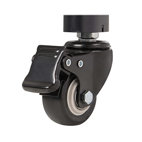 Tripp Lite Mobile Rolling Tv Stand Cart With Mount For 32” – 55” Televisions, Elegant Glass Base And Shelf, Adjustable 50” – 62” Height, Durable Steel, 5-Year Warranty (Dmcs3255Sg62) #TOP6