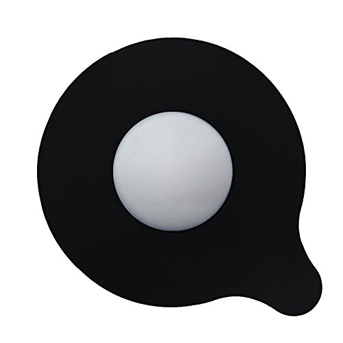 MIBOW Bathtub Drain Tub Stopper Silicone Black