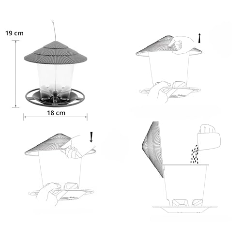 Aime Mangeoire Multi-Grains pour Oiseaux et Animaux Sauvages – vue 3