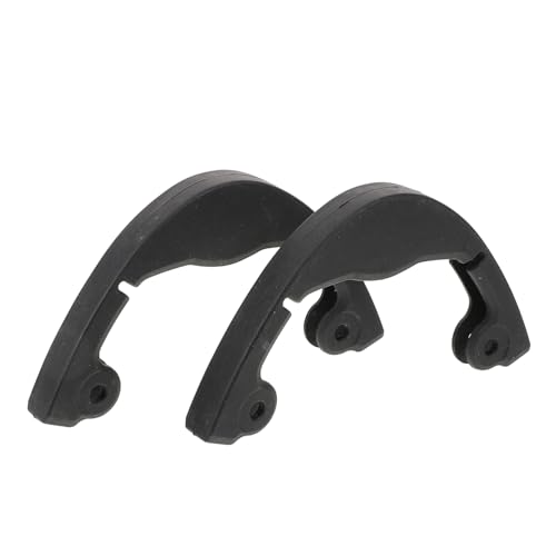 BIUDECO 2pcs Skateboard Deck Guard Strip Longboard Tail and Nose Protectors Deck Protection Cover