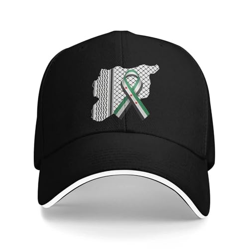 Casquette de baseball Syrie en coton vintage ajustable pour hommes