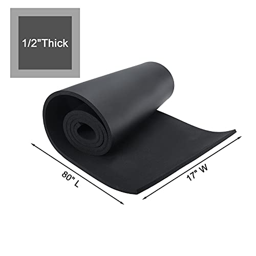 Image of Artilife Closed Cell Foam Roll, Easy to Cut into Foam Sheets & Foam Pads for Sound Insulation, Cushion & DIY Projects (1 /2 inch T x 17 inch W x 80 inch L)