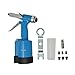 Dapetz® Air Hydraulic Pneumatic Pop Riveter Rivet Gun Power 3/16, 5/32 1/8 3/32