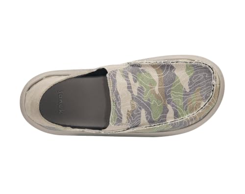 Image of Sanuk Mens Donny Loafers for Men | Mens Shoes | Slip On Shoes for Men | Men's Slip-on Loafers | Memory Foam Footbed