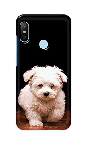 Image of Printed Hard Back Cover Case for Mi A2 Back Cover (Puppy Dog) -203