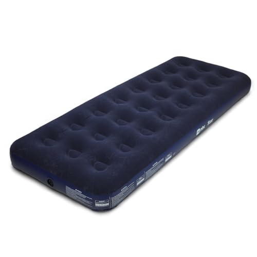 NAUTIKA, Colchão Inflável Star de Solteiro Sem Molas, Cinza E Preto.