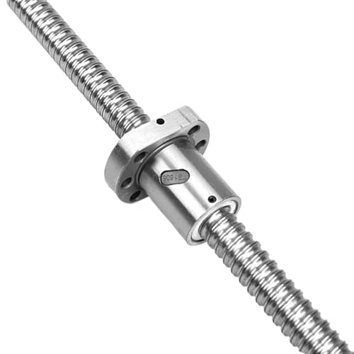 Metal Ball Screw nut end Processing Ball Screw C7 High Precision 3210 Processing Any Length Ball Screw Nut Set(1300mm)