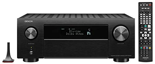 Denon AVR-X4500H - Receptores Audio/Video de Alta definición, Color Negro