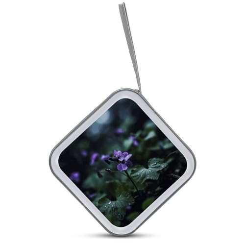 Étui CD rigide fini les boîtiers cassés rangement 40 DVD fleurs