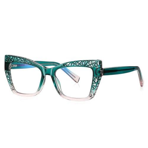 Monture de lunettes oeil de chat femme au design mode creuse raffiné