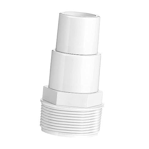 Gralara Adattatore per Tubo Flessibile per Piscina Fuori Terra Connettore di accoppiamento per Tubo Flessibile per Piscina Raccordi per Tubi filettati